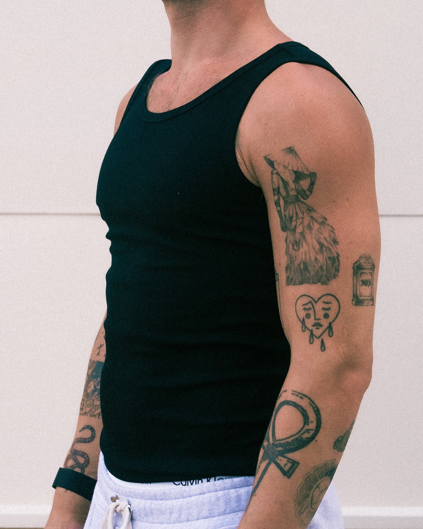 MEN'S TANK TOP - BLACK
