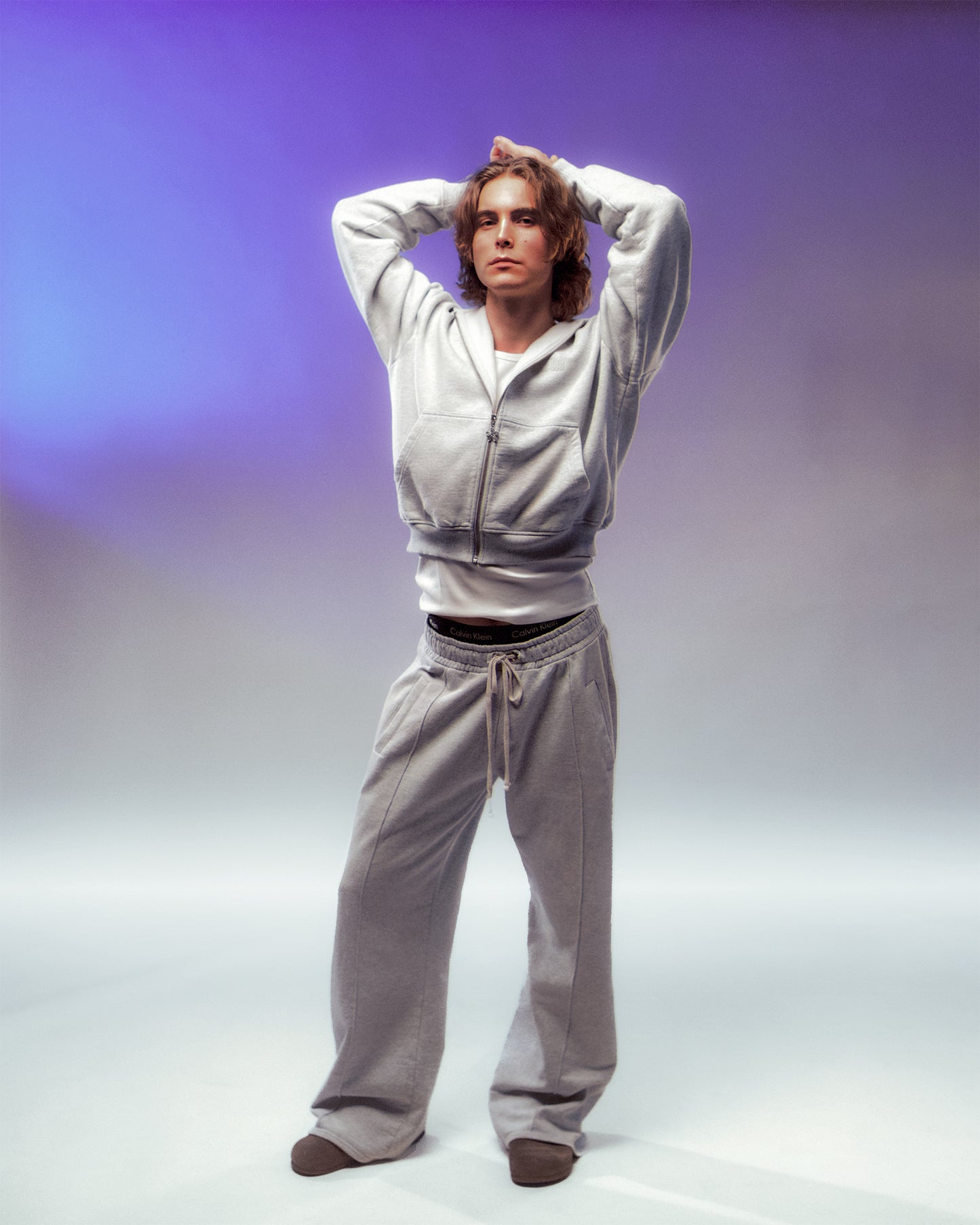 JOGGERS - MELANGE GREY