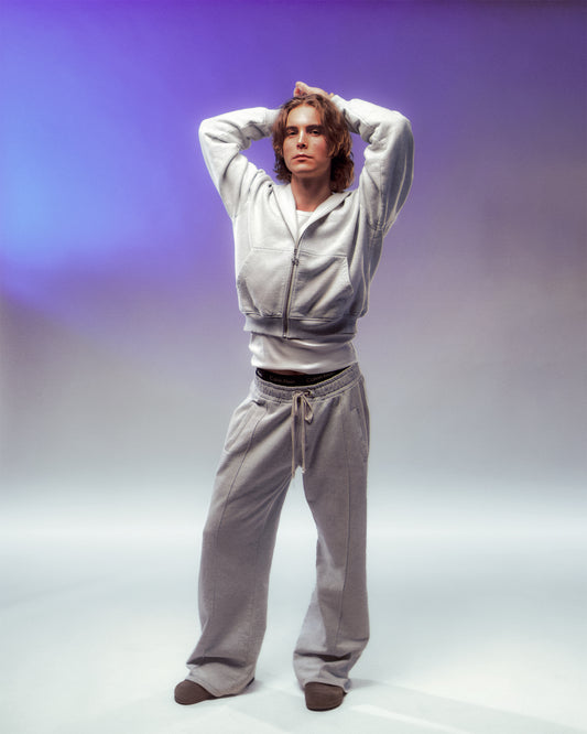 JOGGERS - MELANGE GREY