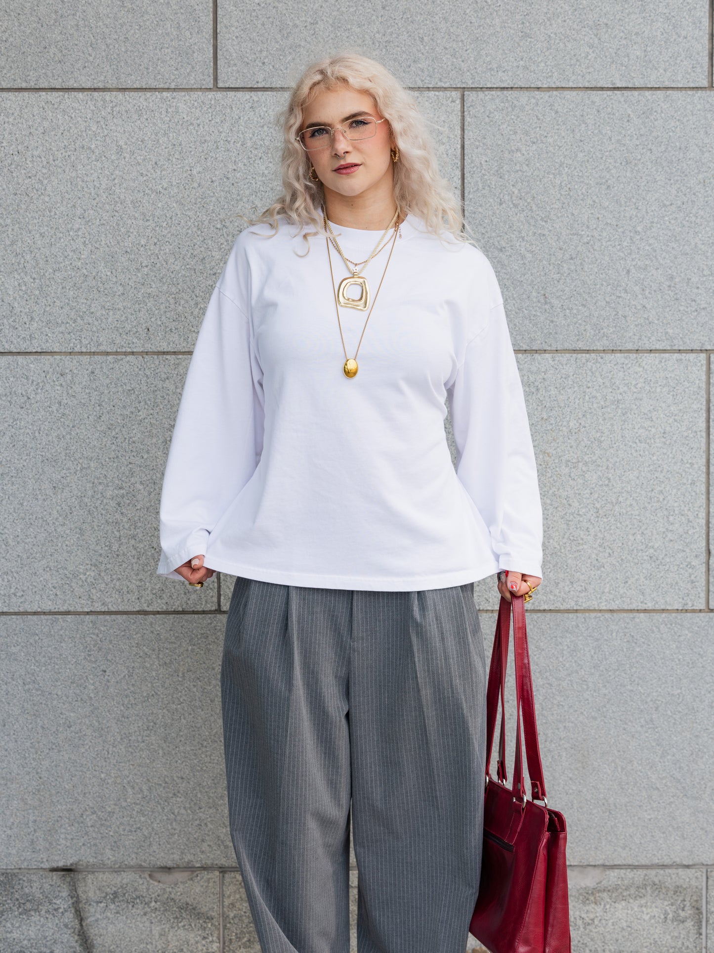 2-in-1 longsleeve 2.0 - valkoinen