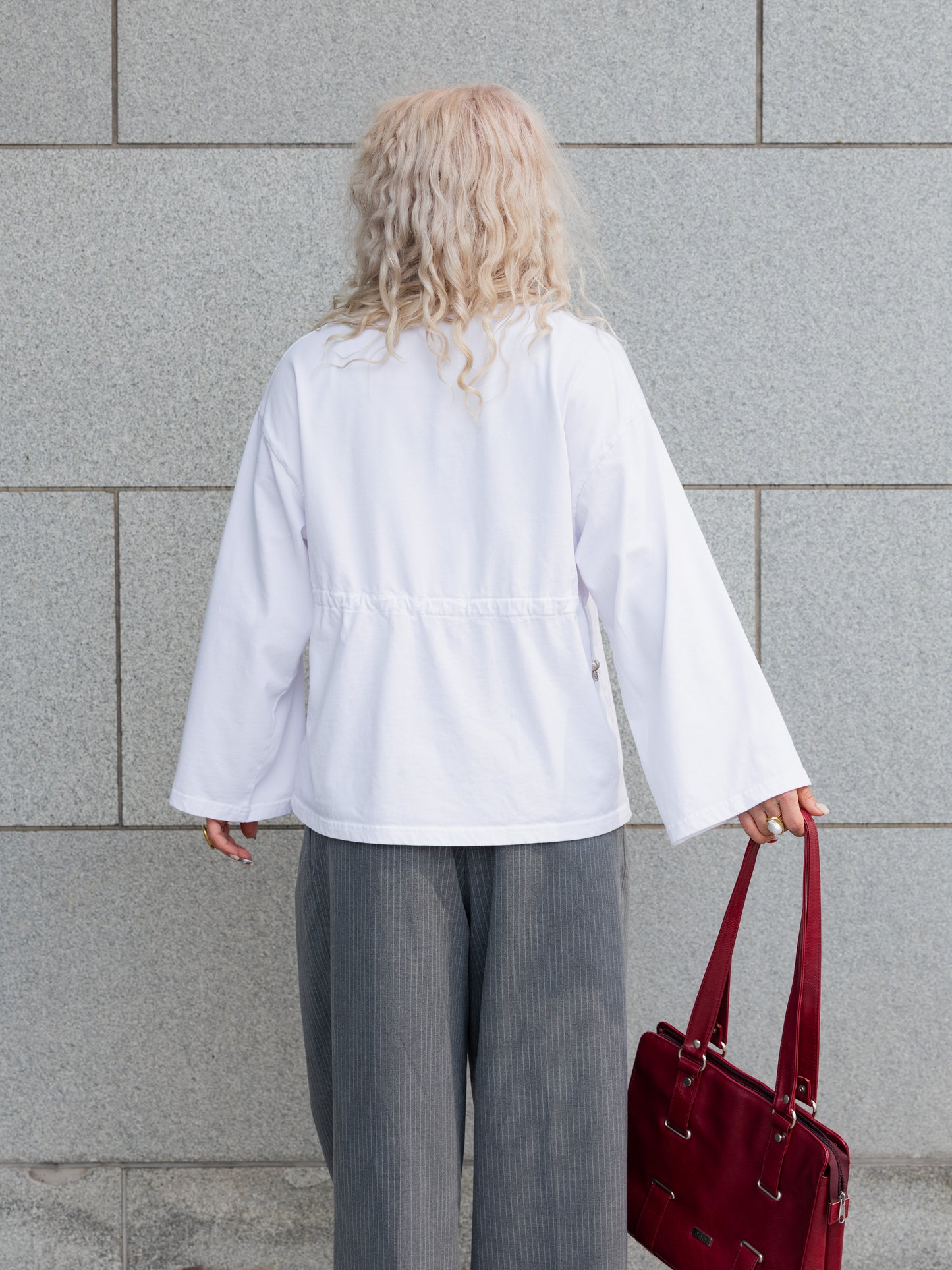 2-in-1 longsleeve 2.0 - valkoinen