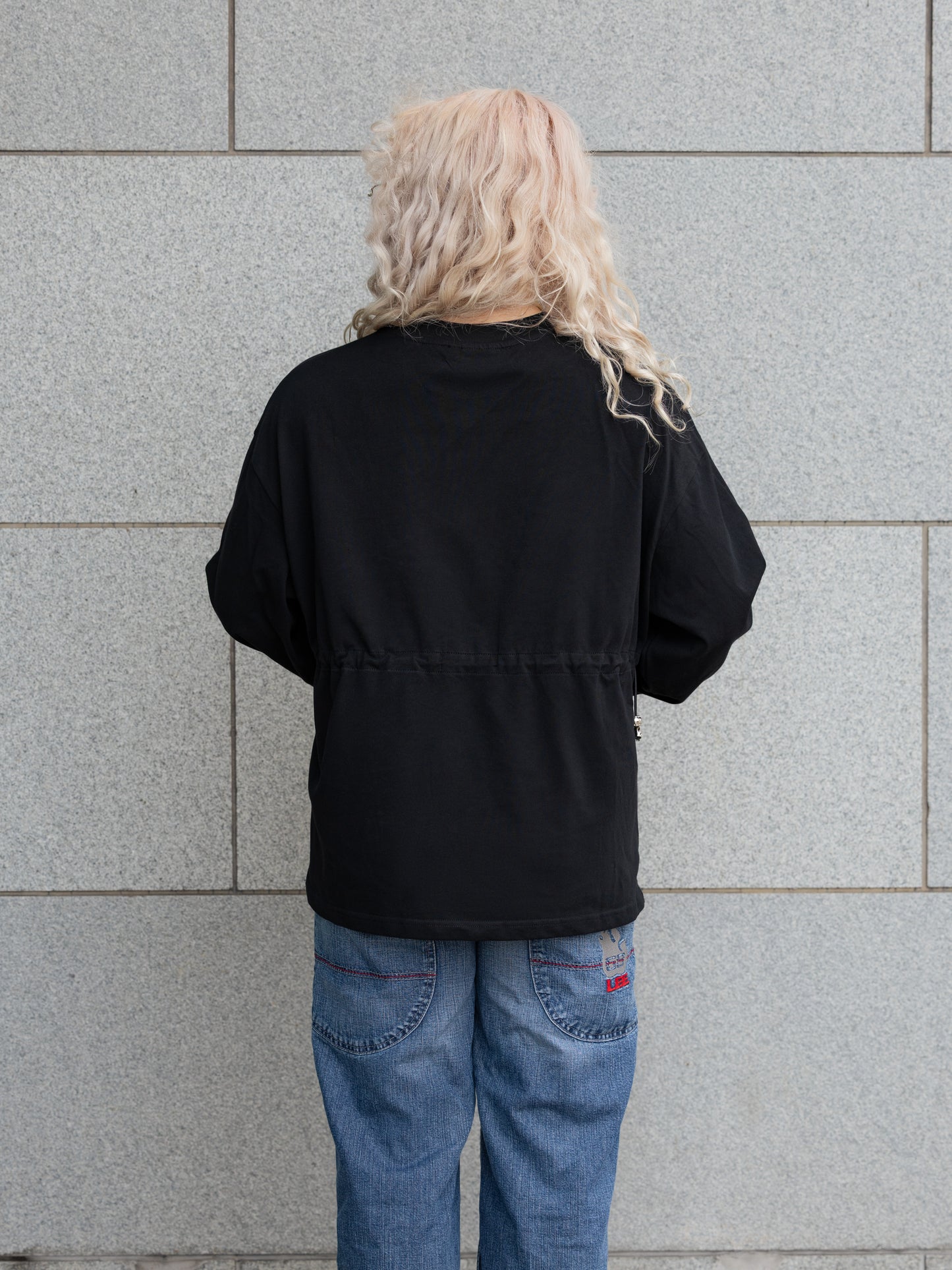 2-in-1 longsleeve 2.0 - musta