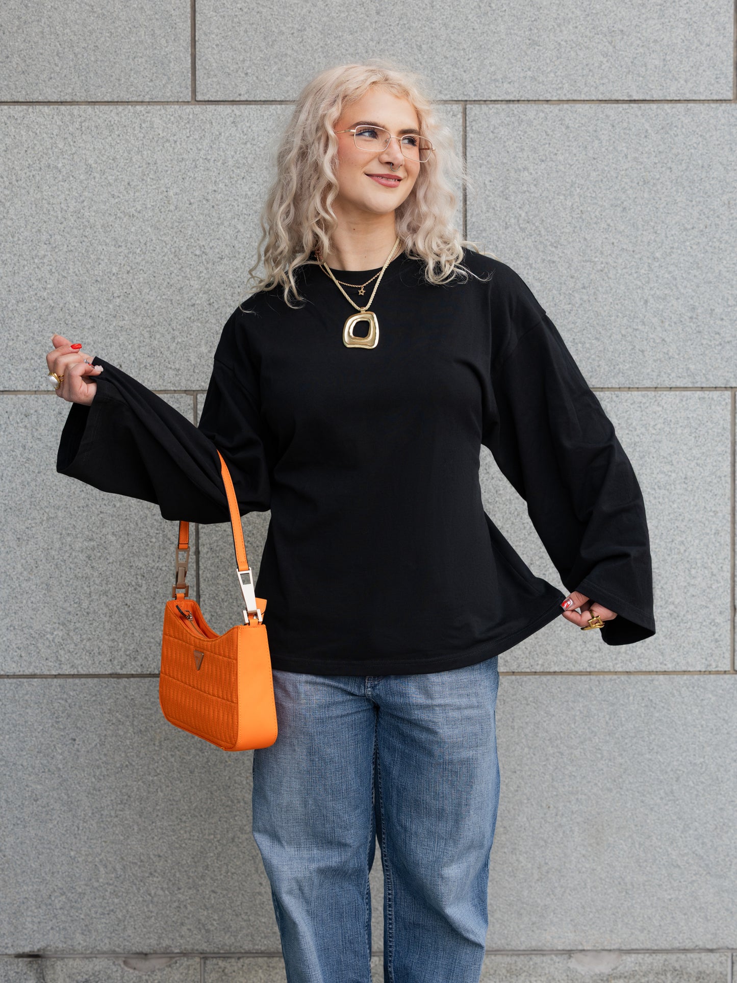 2-in-1 longsleeve 2.0 - musta
