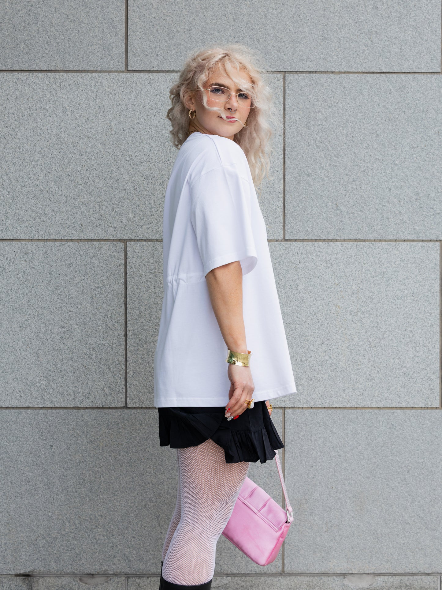 2-in-1 t-shirt - white