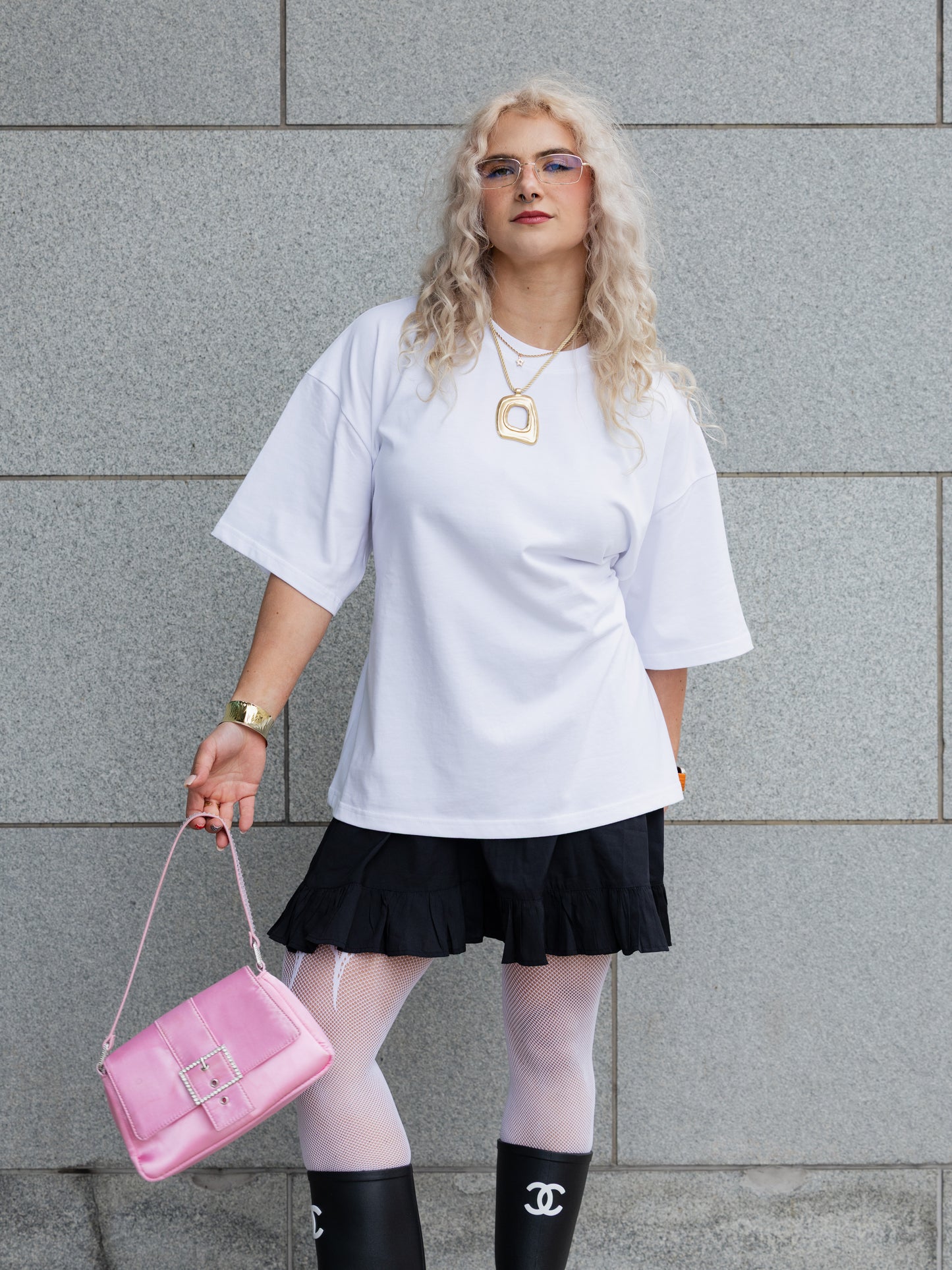 2-in-1 t-shirt - white