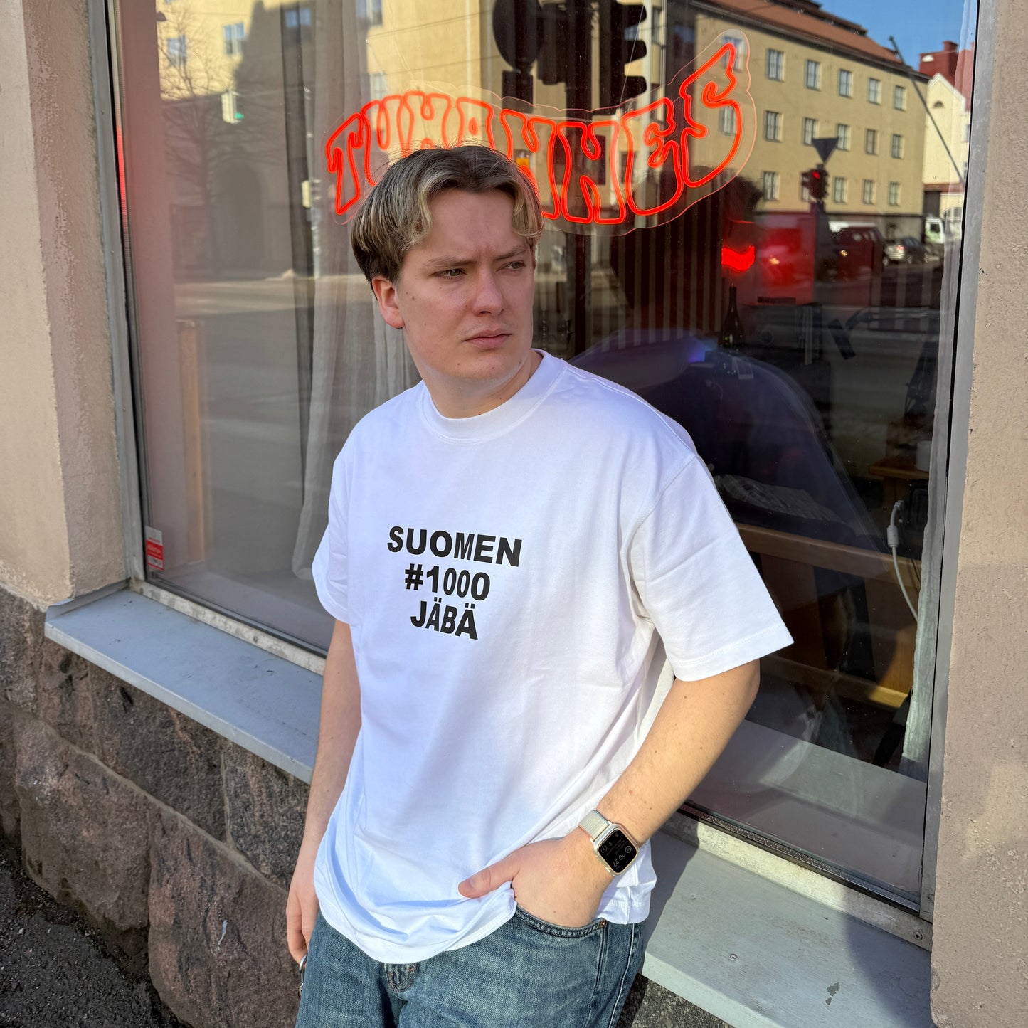 "SUOMEN #1000 JÄBÄ" t-paita