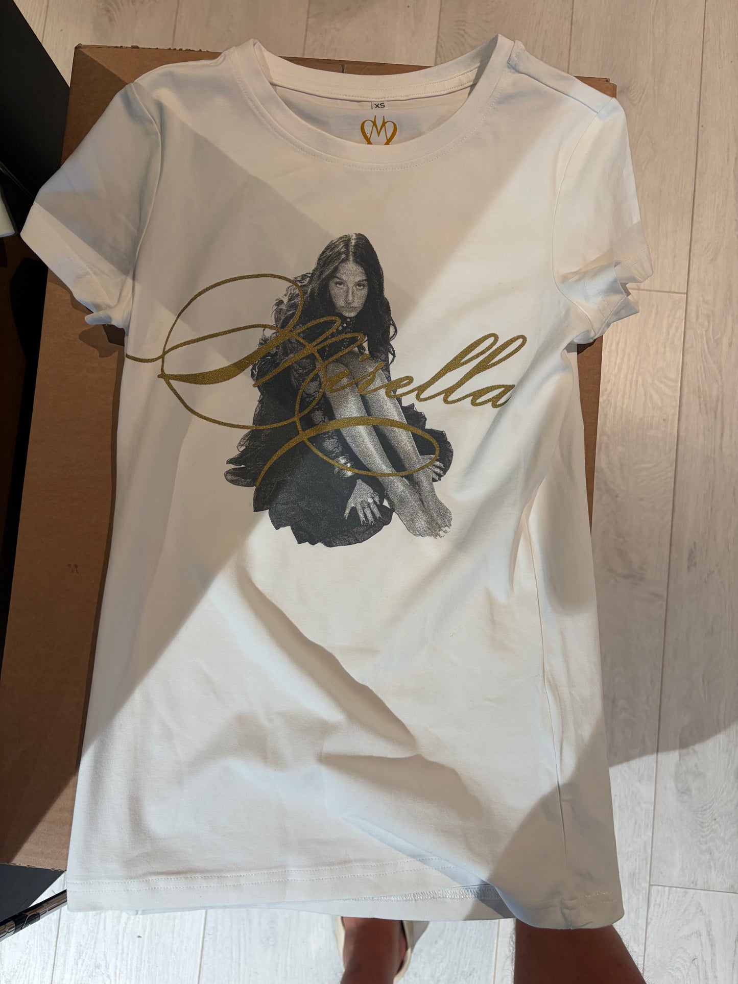Mirella Baby Tee - valkoinen