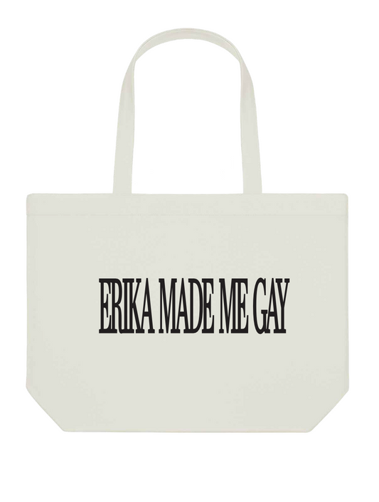GAY TOTE BAG - WHITE