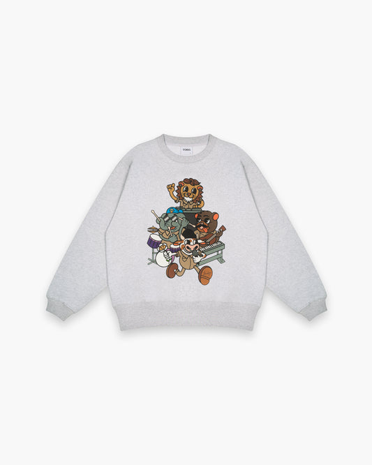 JAMBO BAND COLLEGE SHIRT - GREY