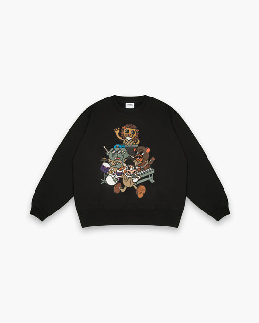 JAMBO BAND COLLEGE SHIRT - BLACK