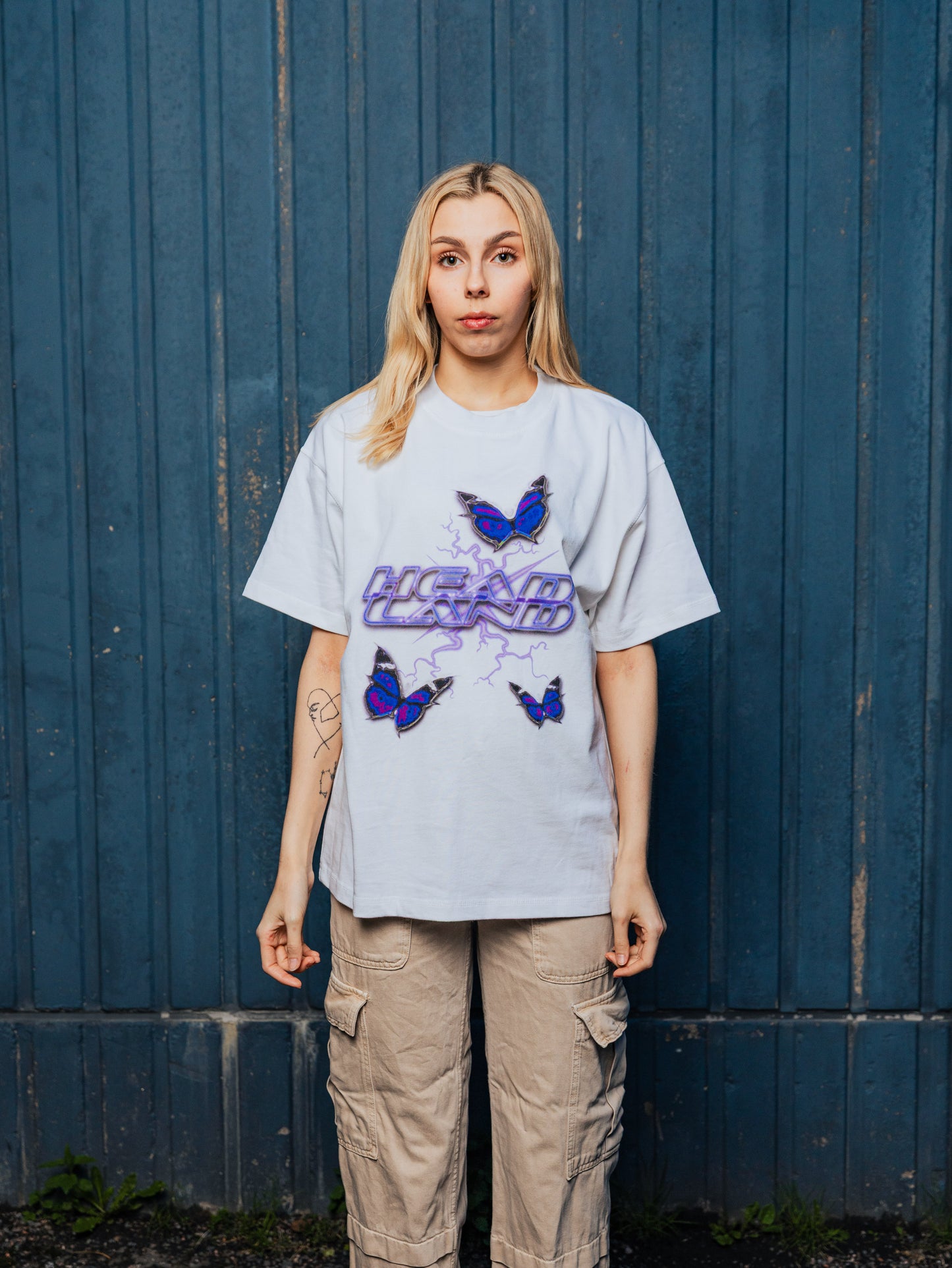 "Flutter" t-paita - valkoinen