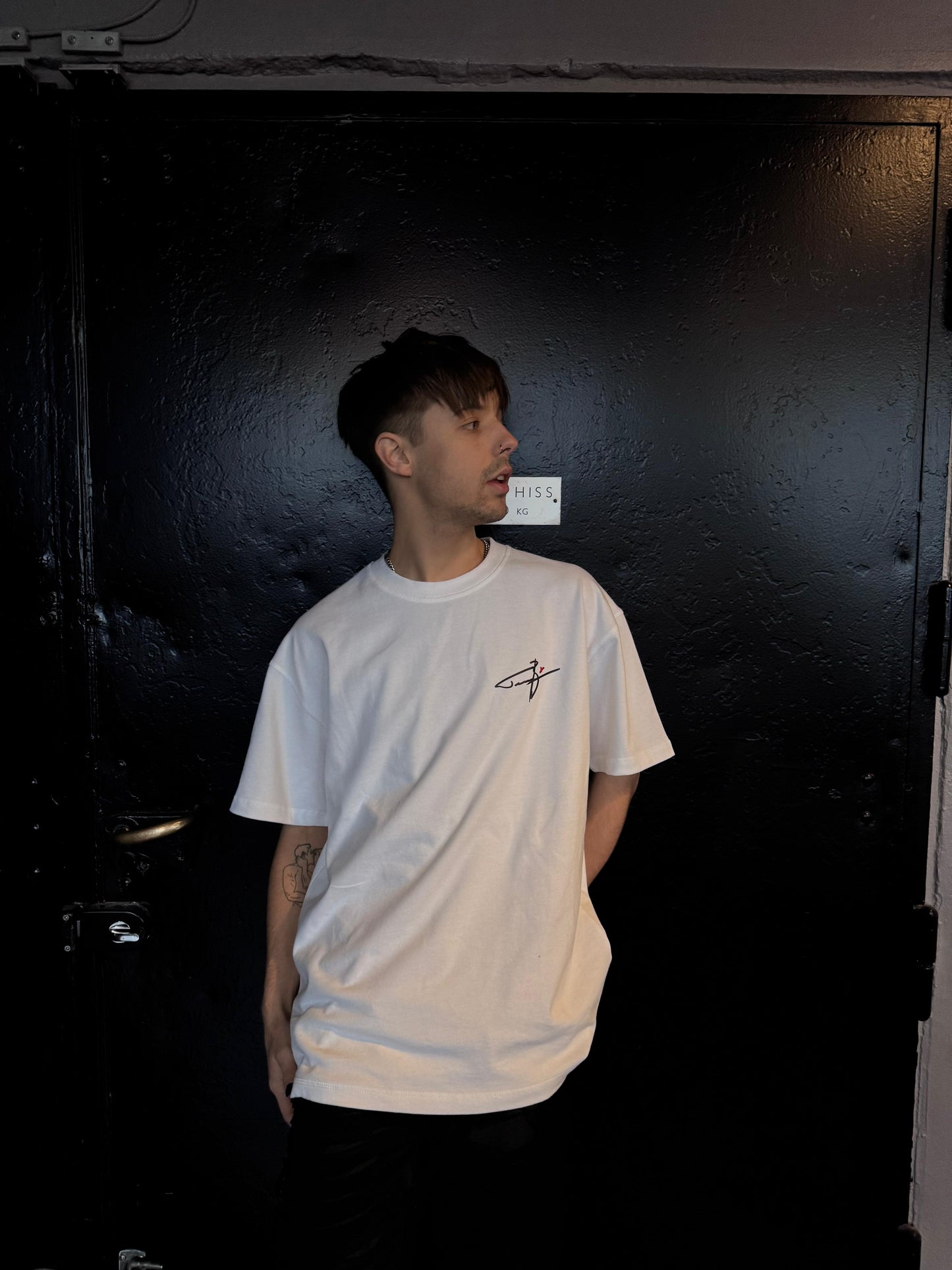 TUURE BOELIUS "SIGNATURE" T-SHIRT - WHITE