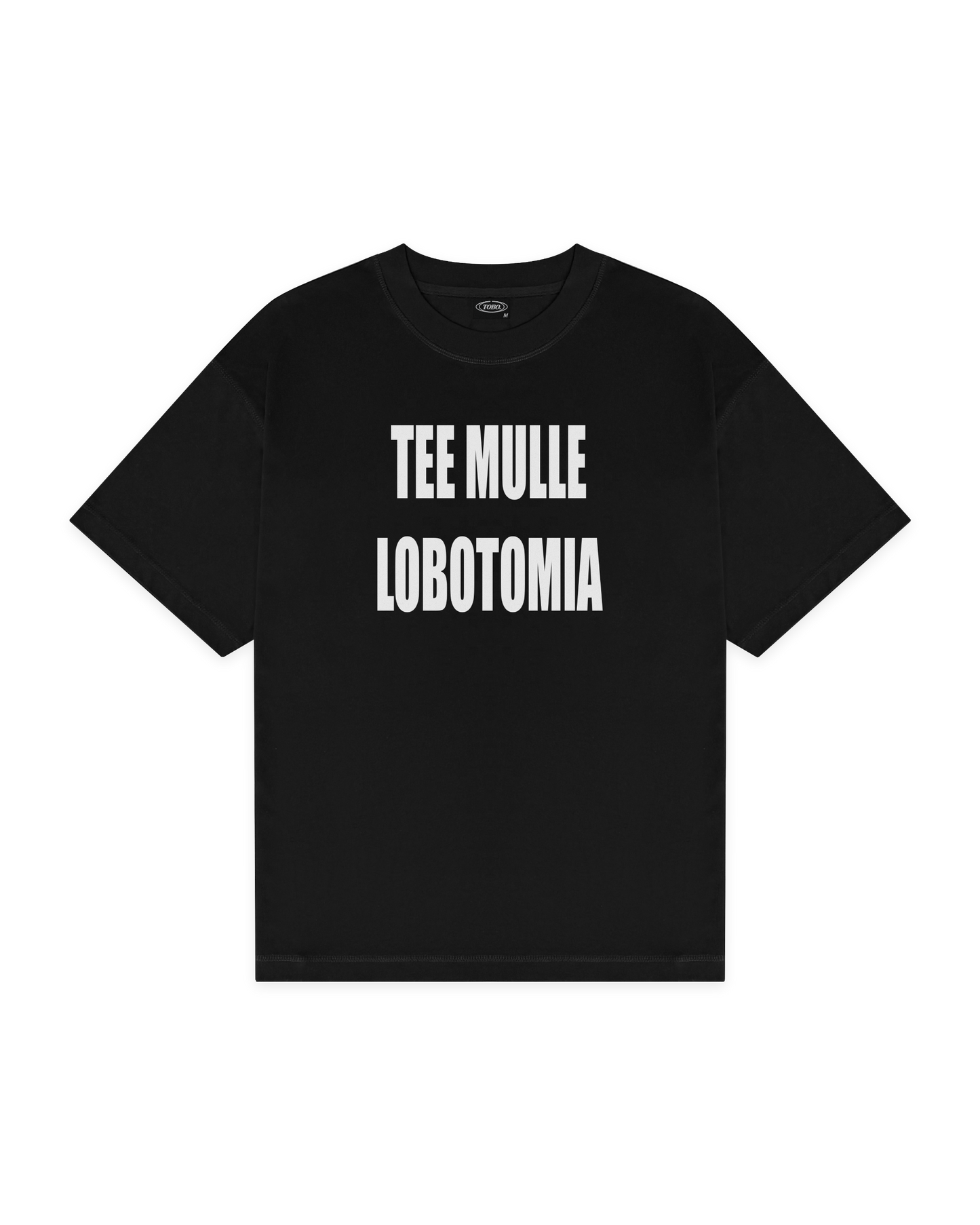 "TEE MULLE LOBOTOMIA" t-paita - musta