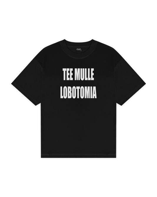 "TEE MULLE LOBOTOMIA" t-paita - musta