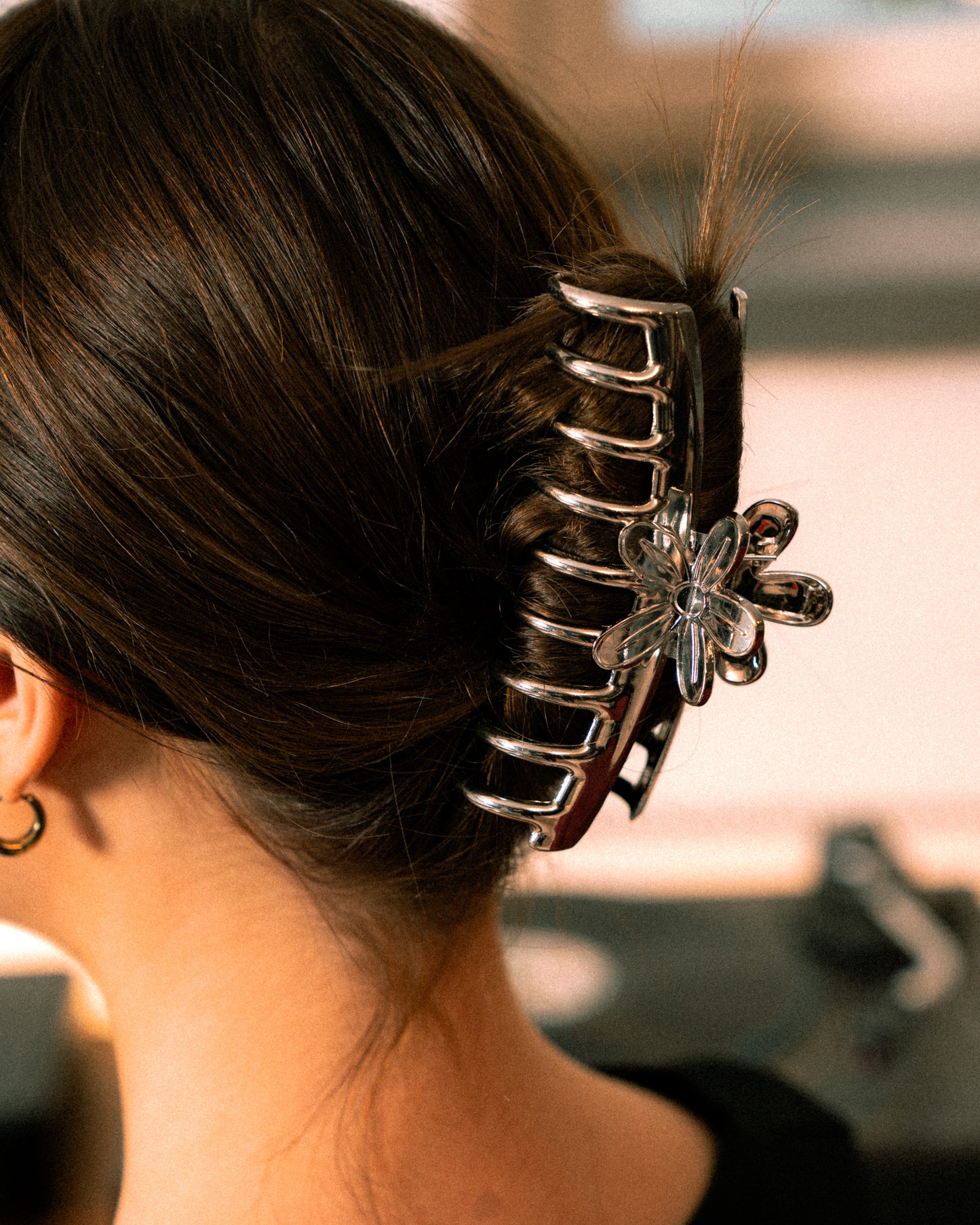 HAIR CLAW - SILVER