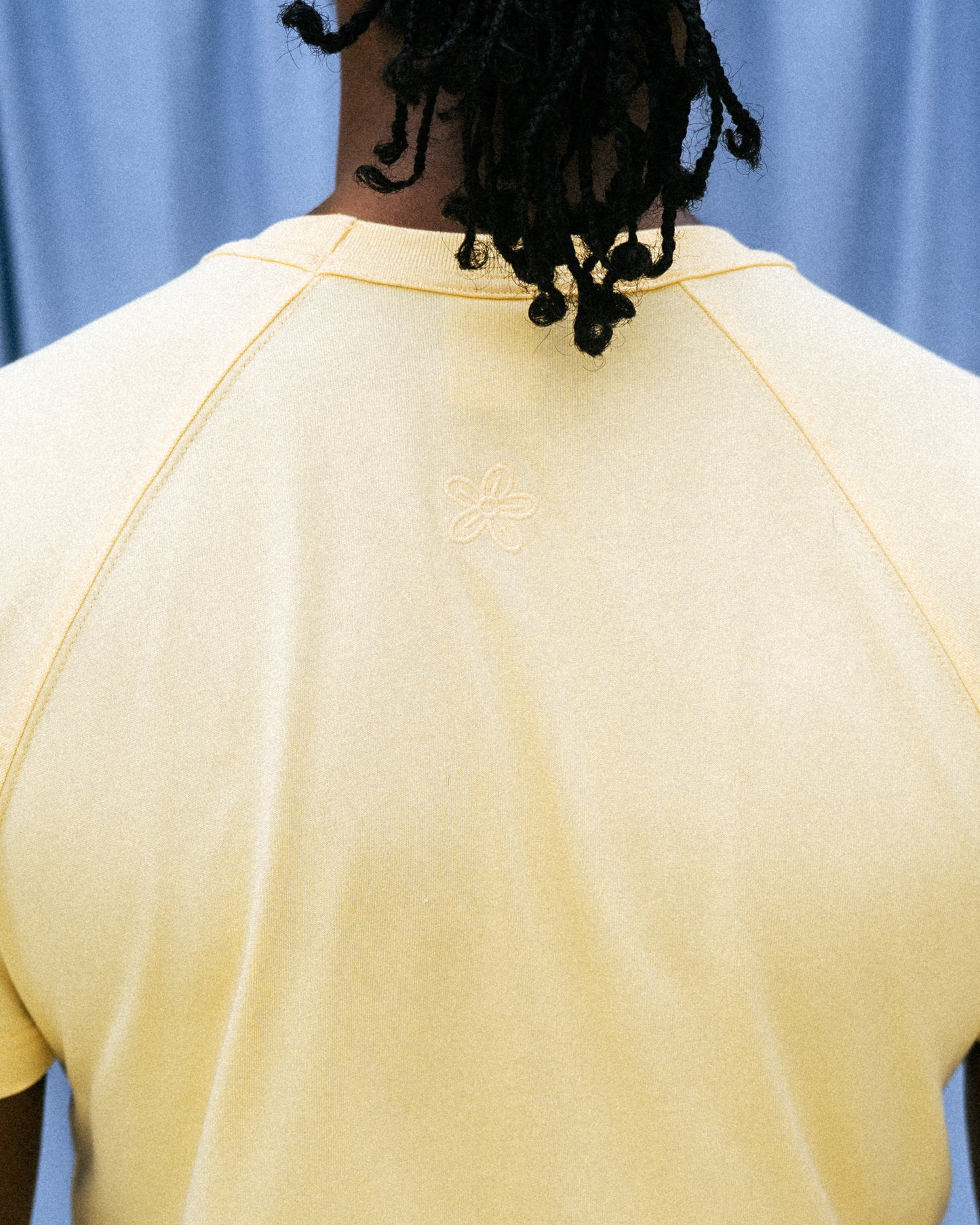 FITTED T-SHIRT RAGLAN - YELLOW