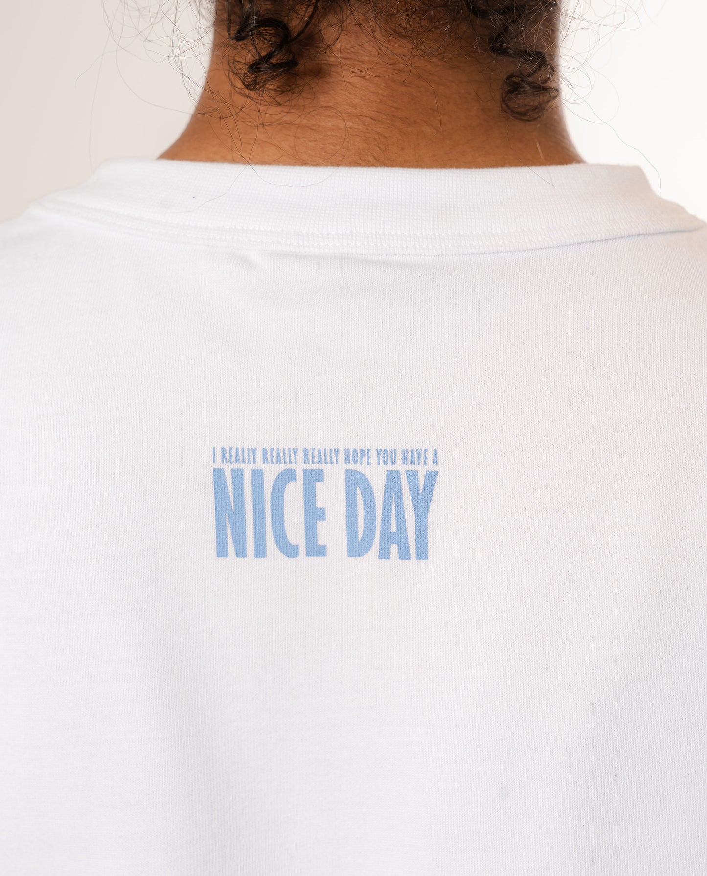 CROPPED T-SHIRT - WHITE