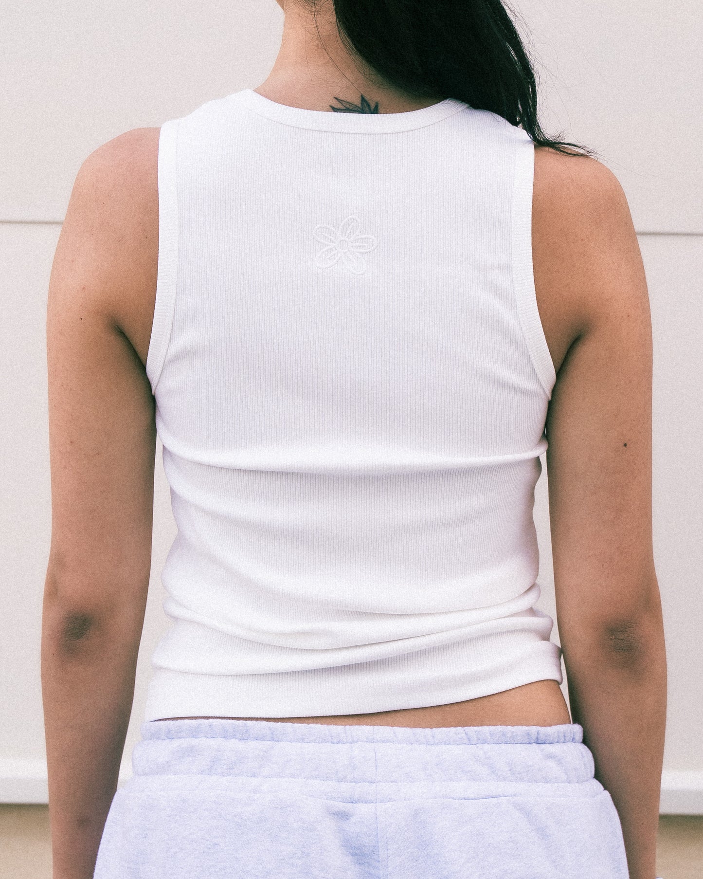 WOMEN'S TANK TOP - WHITE