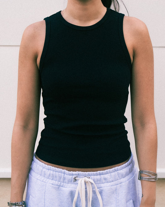 WOMEN'S TANK TOP - BLACK