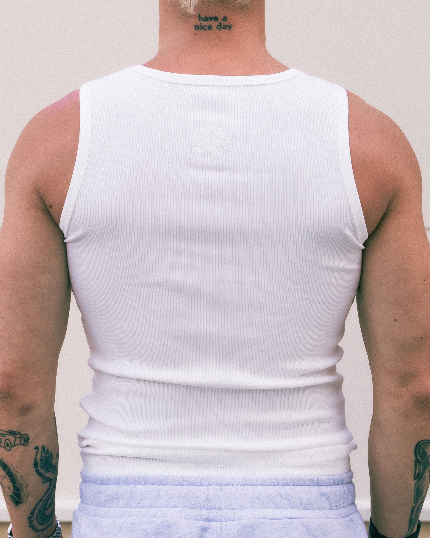 MEN'S TANK TOP - WHITE