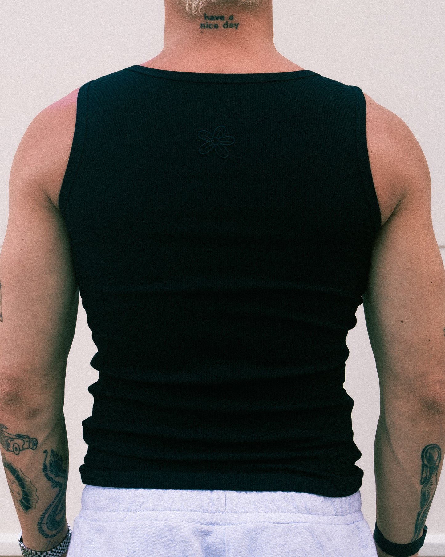 MEN'S TANK TOP - BLACK