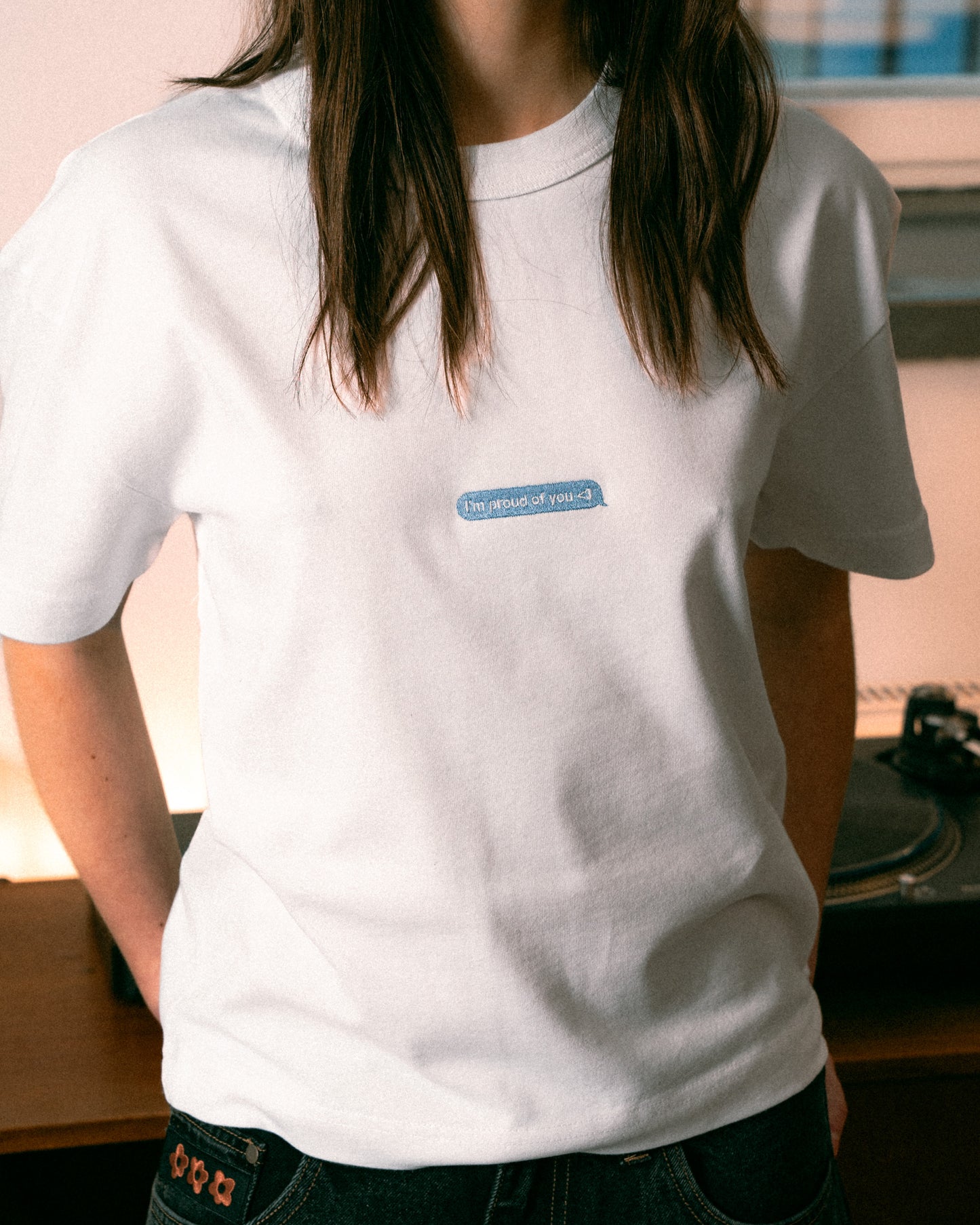 CROPPED T-SHIRT - WHITE